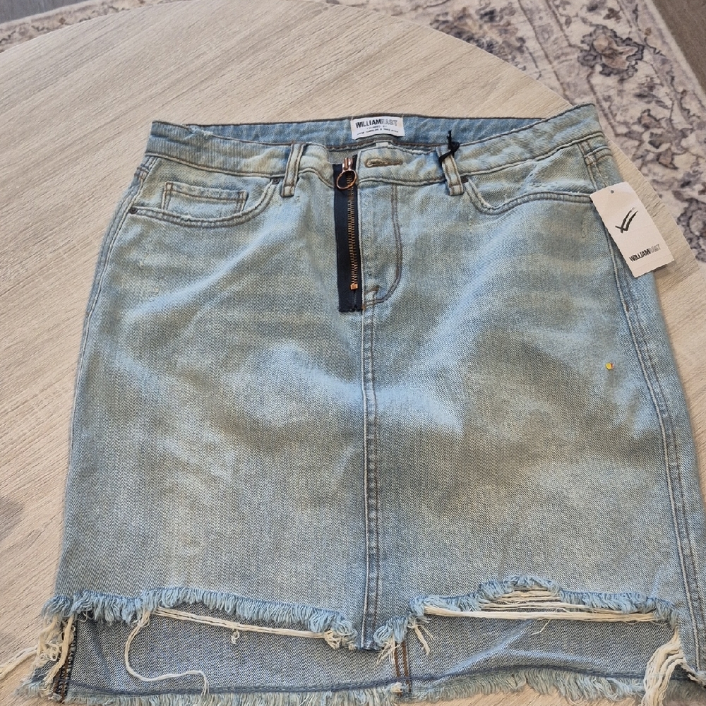 Wild Fable Light Blue Denim Mini Skirt
